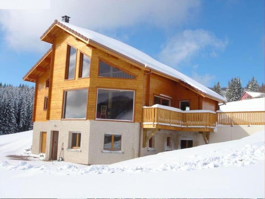 Grand Valtin : Chalet Ecolo 4 Etoiles 14 Personnes Ban-sur-Meurthe-Clefcy Экстерьер фото